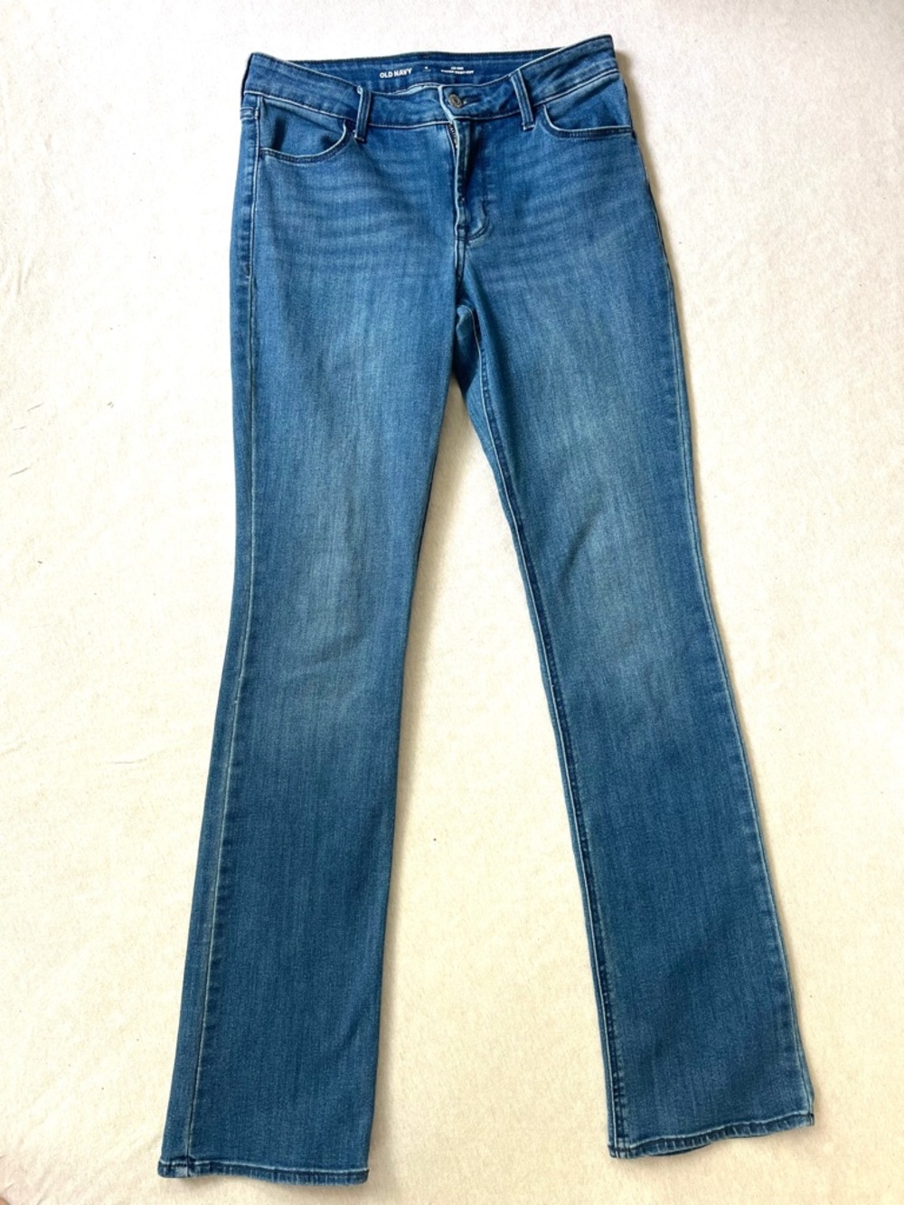 Y2K Western Old Navy Women's Mid Rise Blue Bootcut Jeans